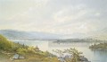 lake Squam And The Sandwich Mountains scenery William Trost Richards
